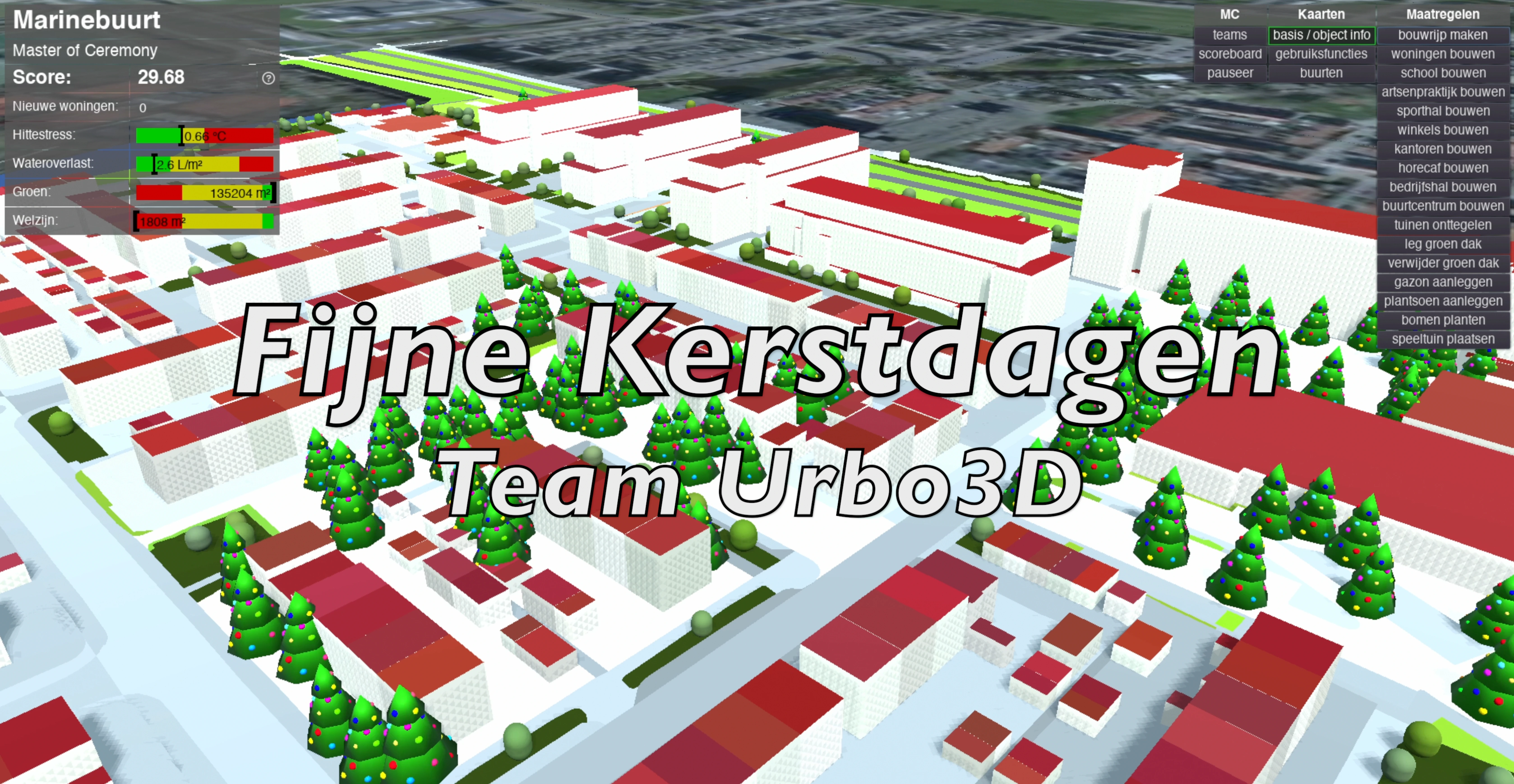 Urob3D kerstkaart